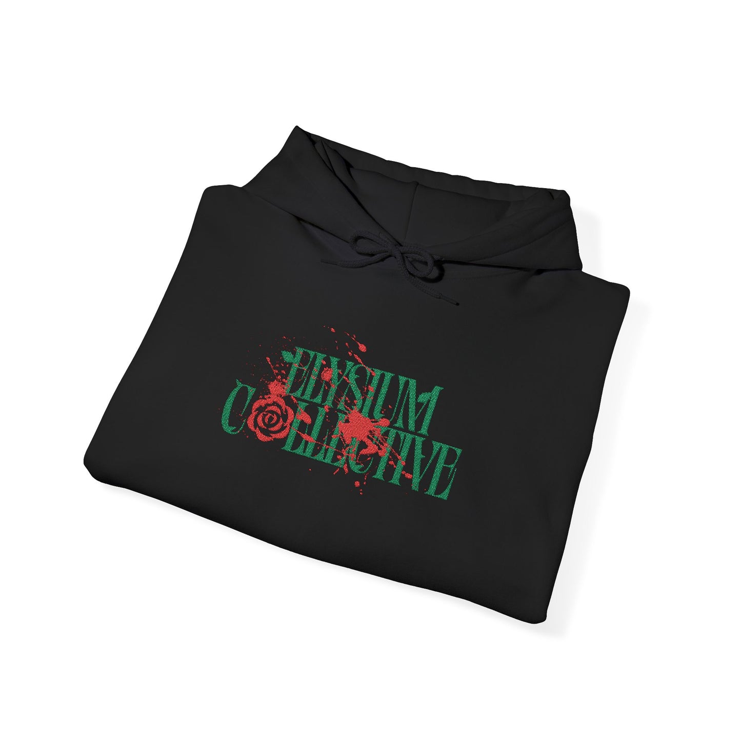 BLOODY ROSE EMBROIDERY HOODIE