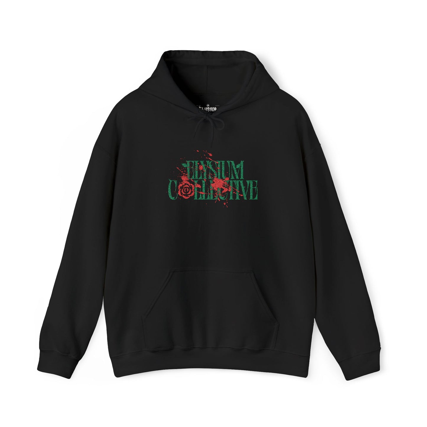 BLOODY ROSE EMBROIDERY HOODIE