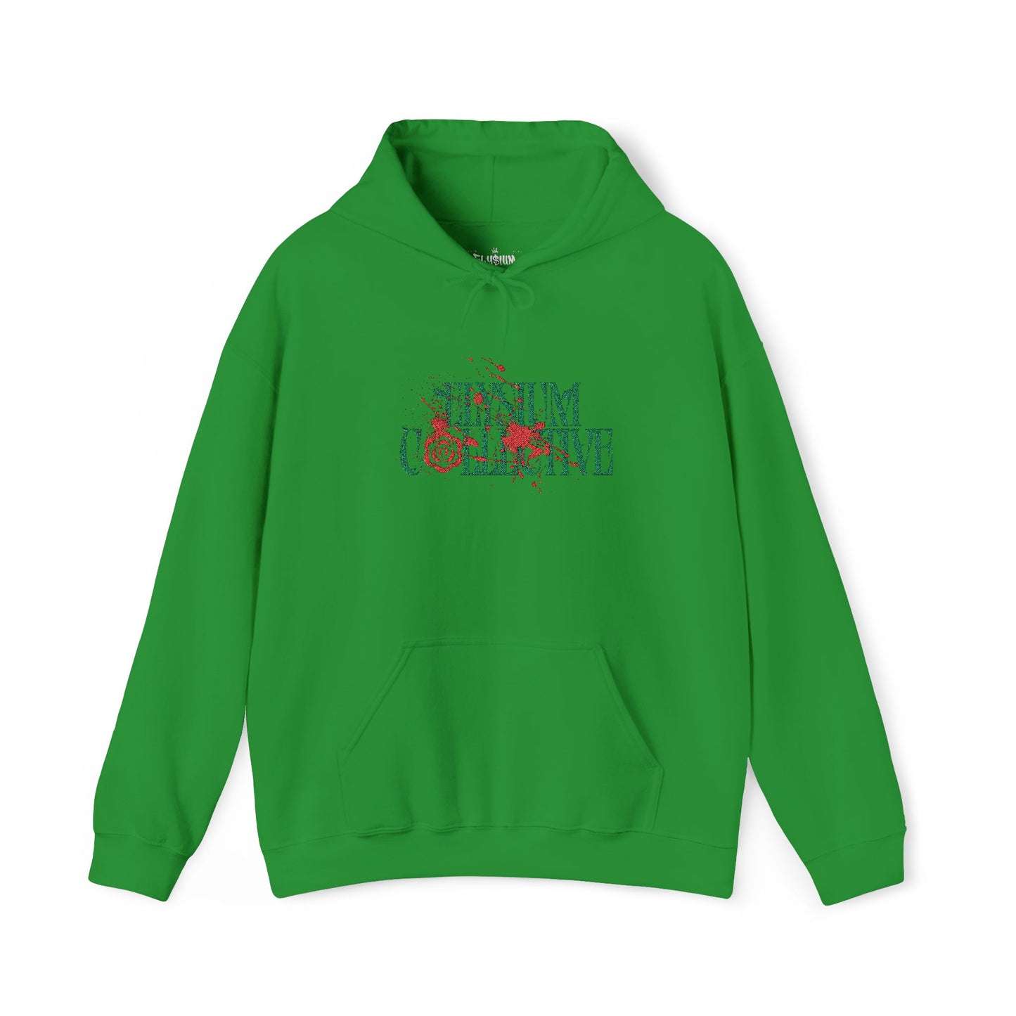 BLOODY ROSE EMBROIDERY HOODIE